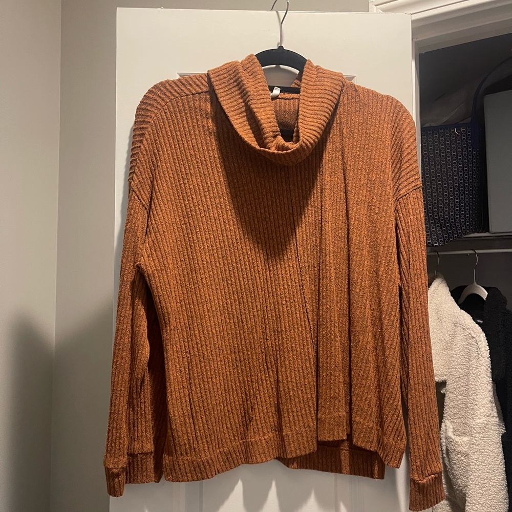 Lush Burnt Orange Sweater